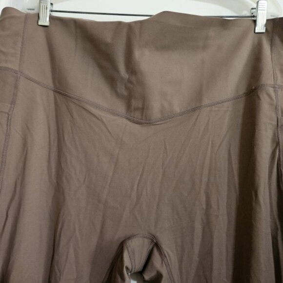 NWT Brown HALARA UltraSculpt SoCinched High Waisted Tummy Control Leggings 3X - Picture 10 of 11